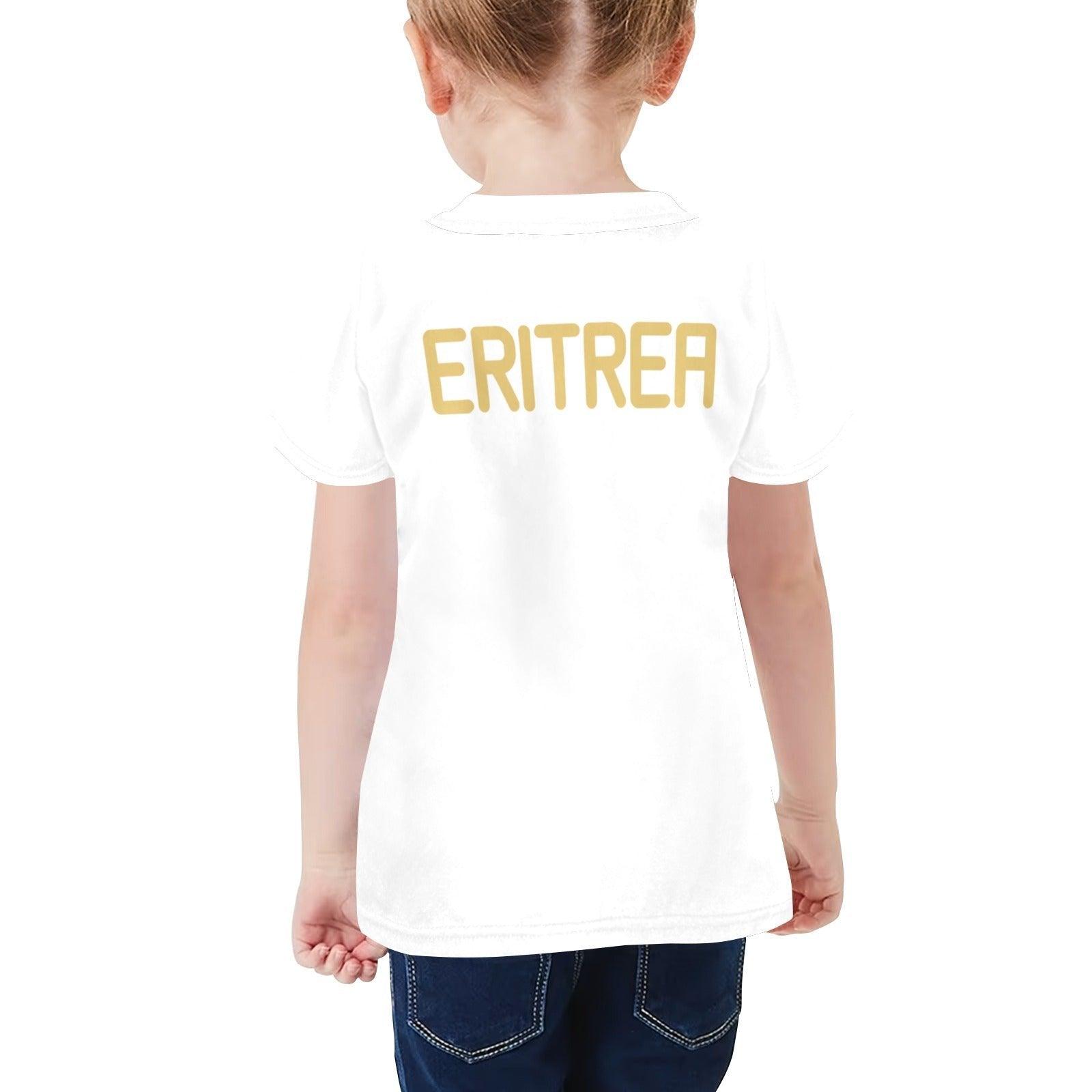 Miss Erittrea White t-shirt white neck band - Natna Shop