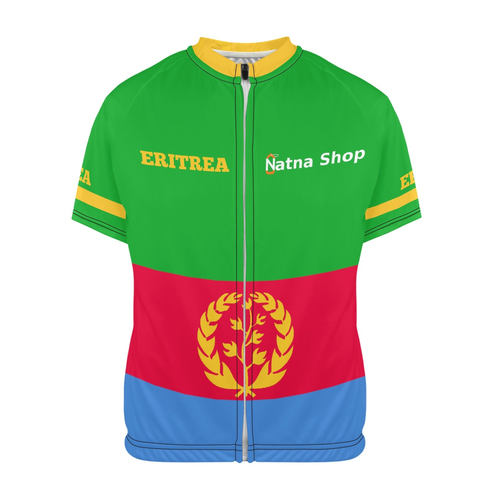 Eritrean Flag  Men's Cycling Jersey - Natna Shop