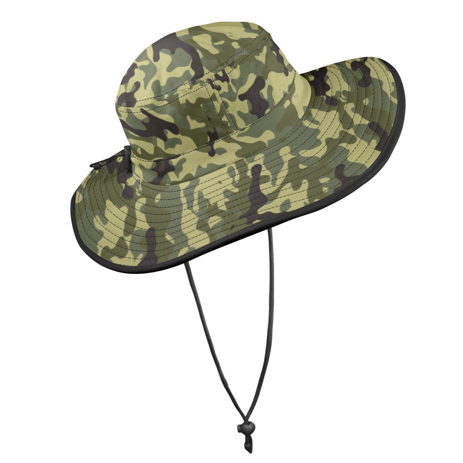 ER-ARMY Military Unisex Wide Brim Bucket Hat - Natna Shop