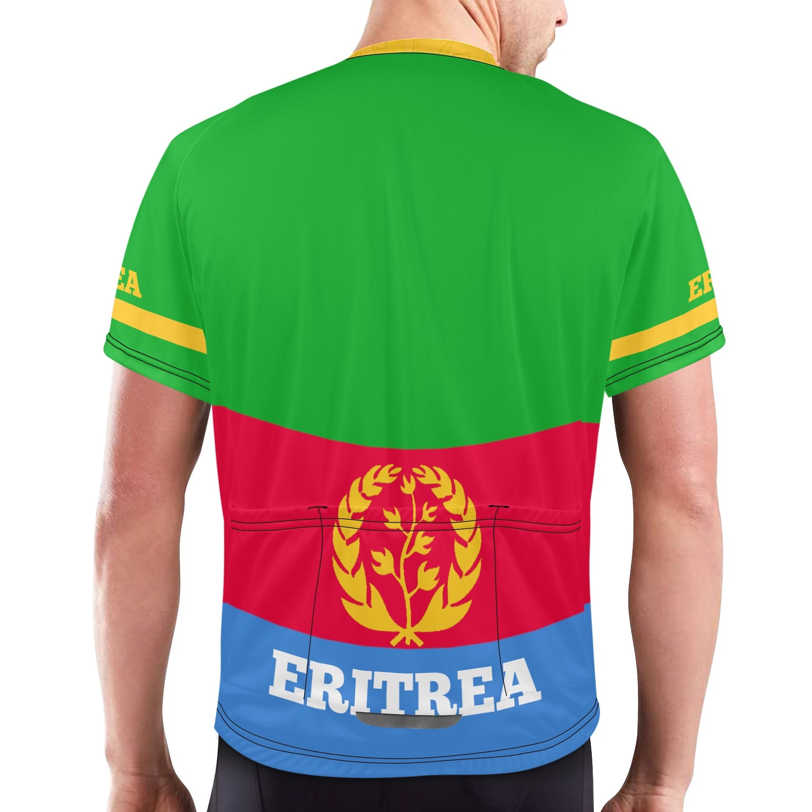 Eritrean Flag  Men's Cycling Jersey - Natna Shop