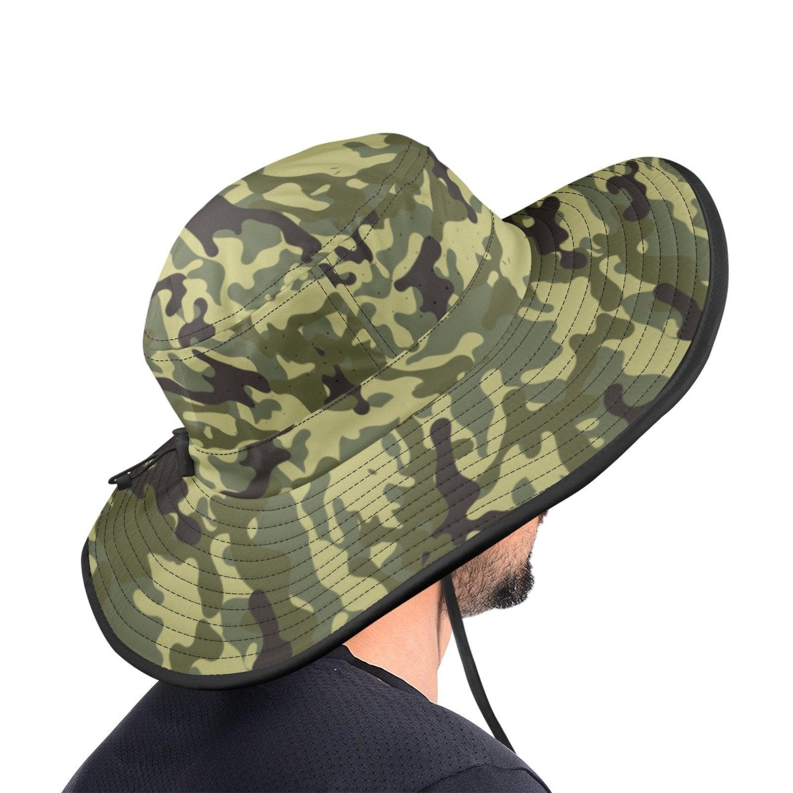 ER-ARMY Military Unisex Wide Brim Bucket Hat - Natna Shop