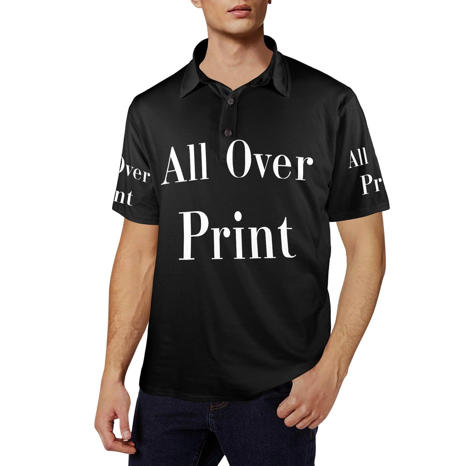 Men's All Over Print Polo Shirt - Natna Shop