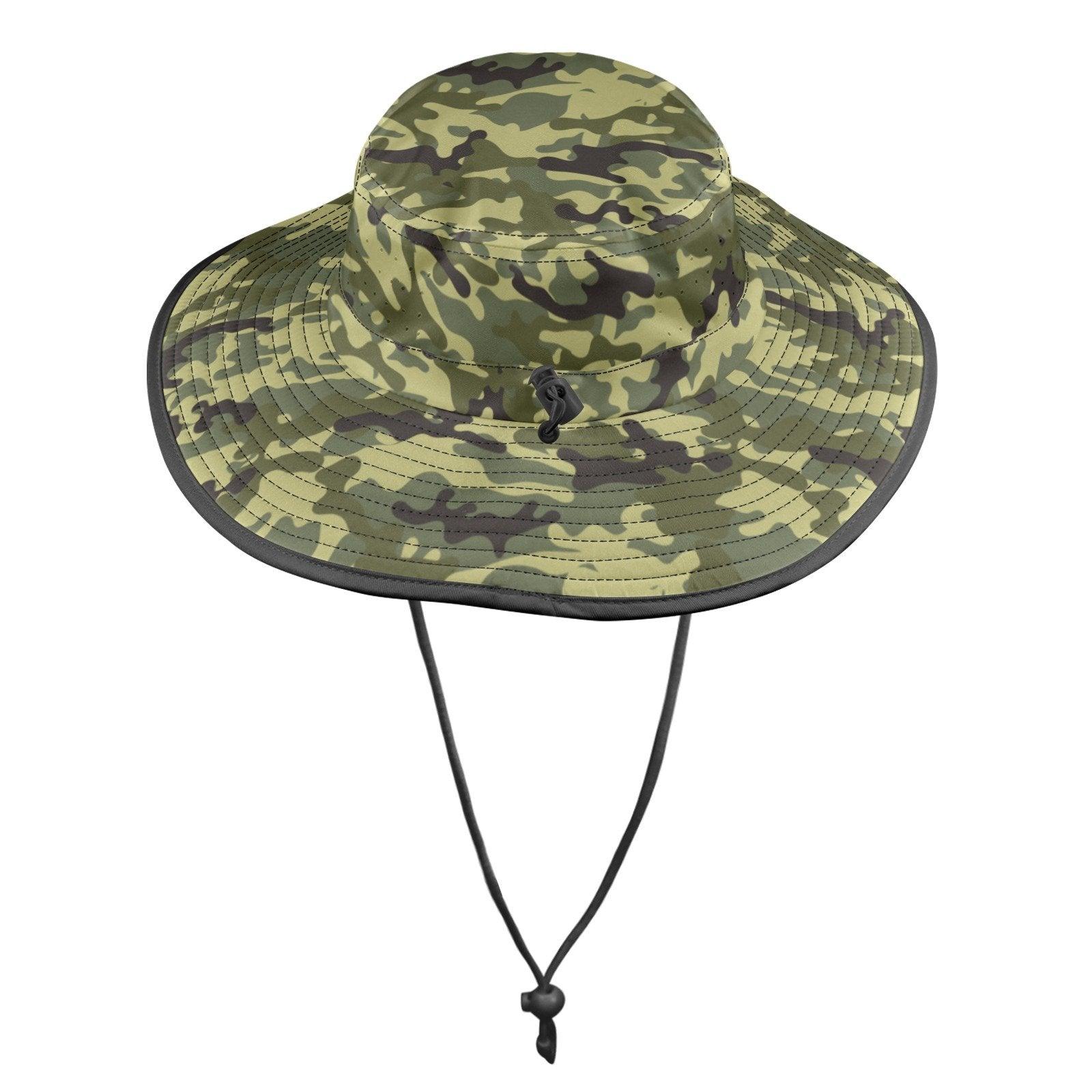 ER-ARMY Military Unisex Wide Brim Bucket Hat - Natna Shop