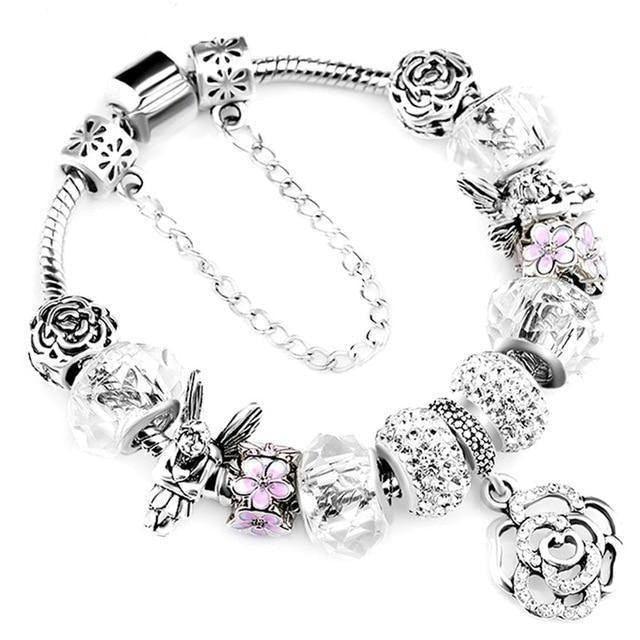 Silver Charms Bracelet - Natna Shop