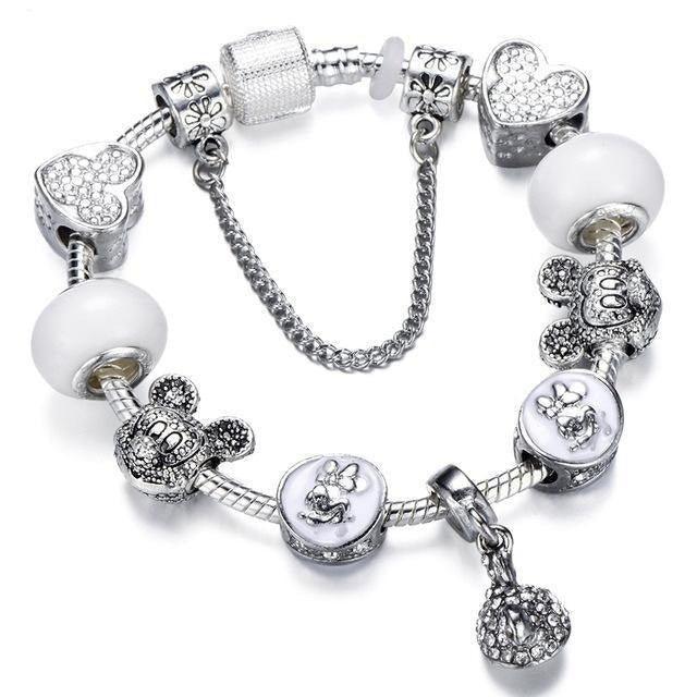 Silver Charms Bracelet - Natna Shop