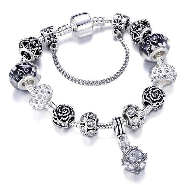 Silver Charms Bracelet - Natna Shop