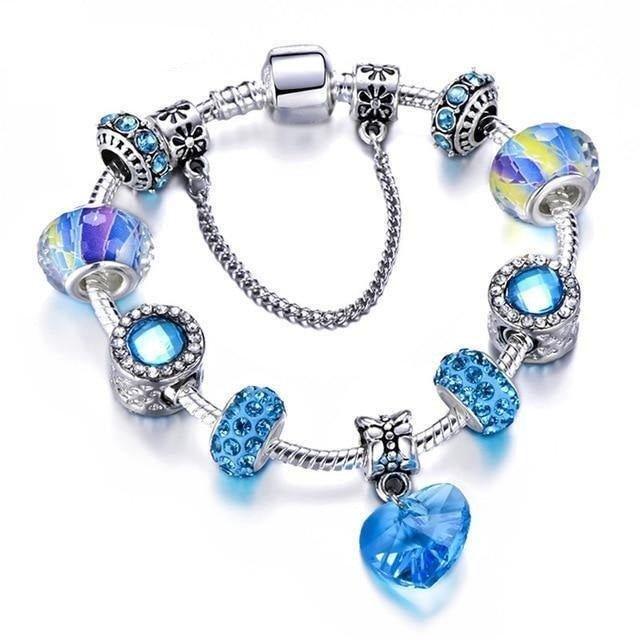 Silver Charms Bracelet - Natna Shop