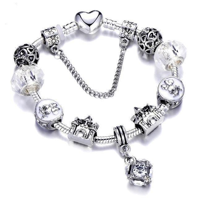 Silver Charms Bracelet - Natna Shop