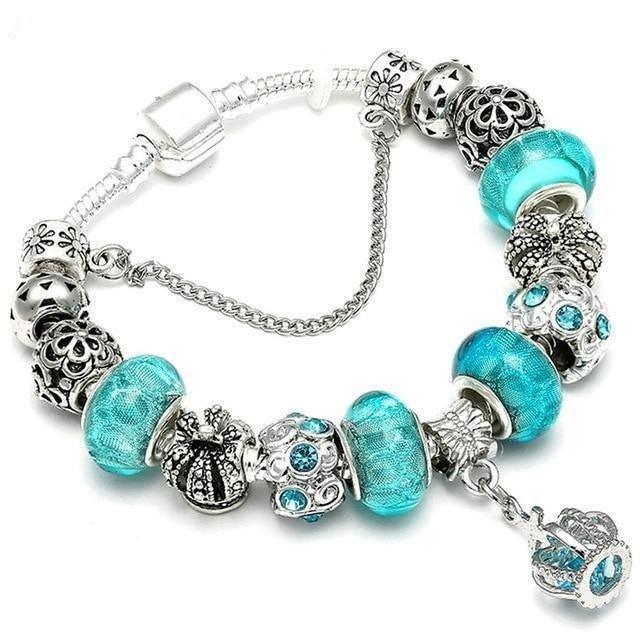 Silver Charms Bracelet - Natna Shop