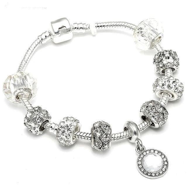 Silver Charms Bracelet - Natna Shop