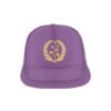 e-joyer All Over Print Snapback Hat One Size Golden Leave ERI Womens Mens Hat Purple All Over Print Snapback Hat D