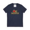 Printify Clothing fashion Navy / L Family Daughter love t-shirt