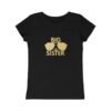 Printify Clothing fashion Solid Black / XS Girls Princess Tee Match