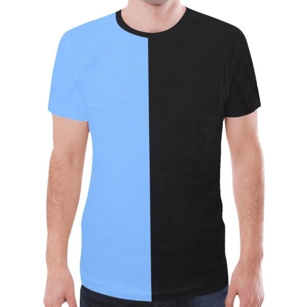 e-joyer Clothing fashion XS Blue Black Men t-shirt