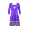 clothing fashion xs blue violet dress 29679568519281