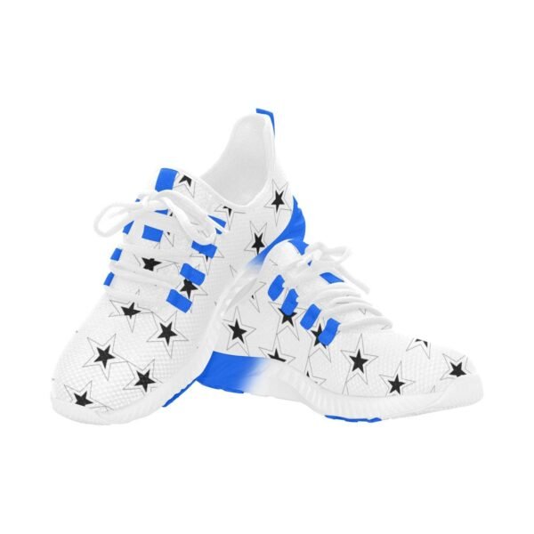 e-joyer Color Sole Running Shoes (059) US7 White Men's Star Shoes