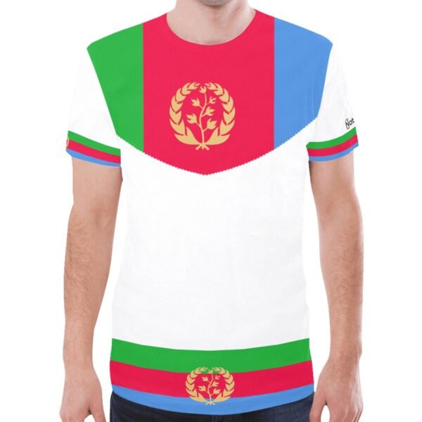 Eritrea flag t-shirt men  new neck New All Over Print T-shirt for Men (Model T45)