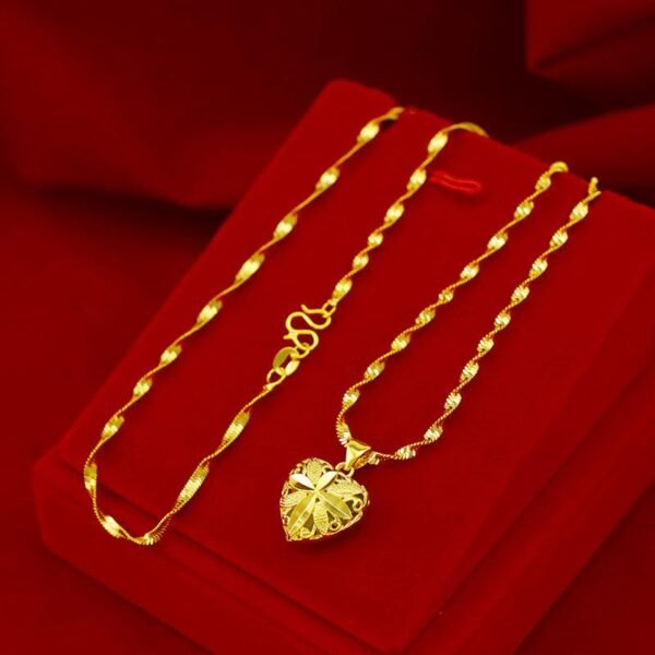 Natna Shop Jewellery as show / 45cm(18inch) 18k Gold Colored Necklaces