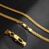 jewellery gold color 50cm new unisex necklaces 29725651632241