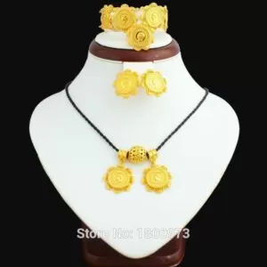 jewellery gold eritrean ethiopian coin jewelry sets 24k gold color african habesha bridal wedding jewelry set 7336683274353