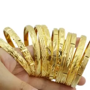 jewellery gold plated bracelets 40114970034443