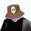 summer bucket hat one size unisex summer eritrea flag hat for mens womens hats eri flower colors unisex summer bucket hat 29786089390193