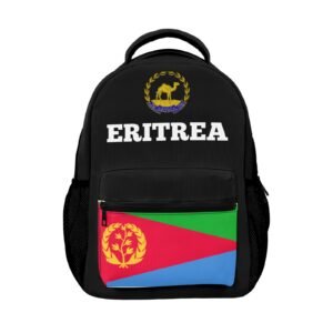 Unisex Eritrean Flag-Colored Backpackjpg
